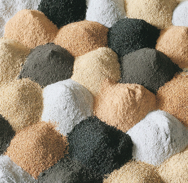 Sabbie e sassi naturali 1kg Sabbia Granulare Colorata Marrone Unica 